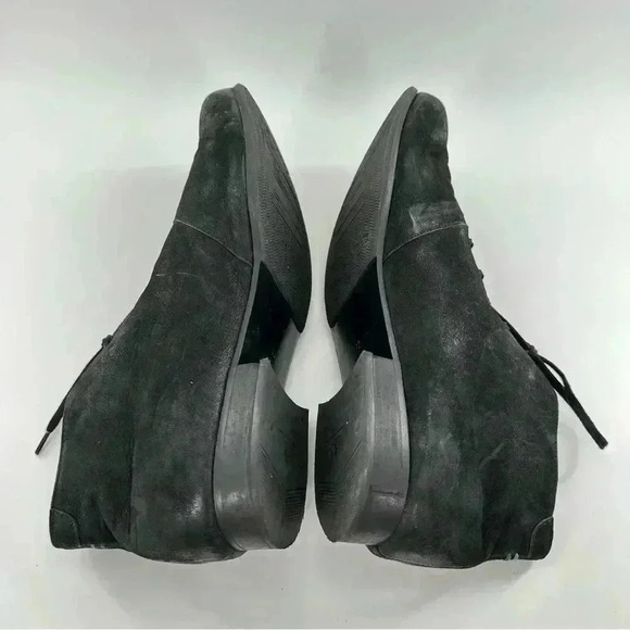 John Fluevog mens chukka boots size 12 black nubuck leather hipster grunge punk main image 5